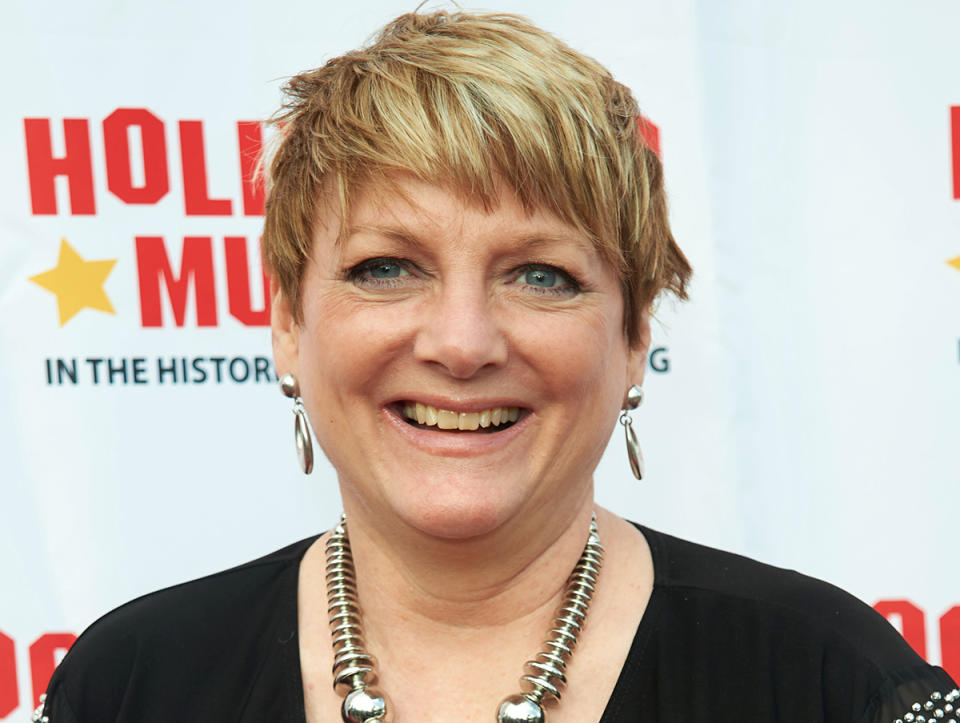 Alison Arngrim asiste a la exposición 