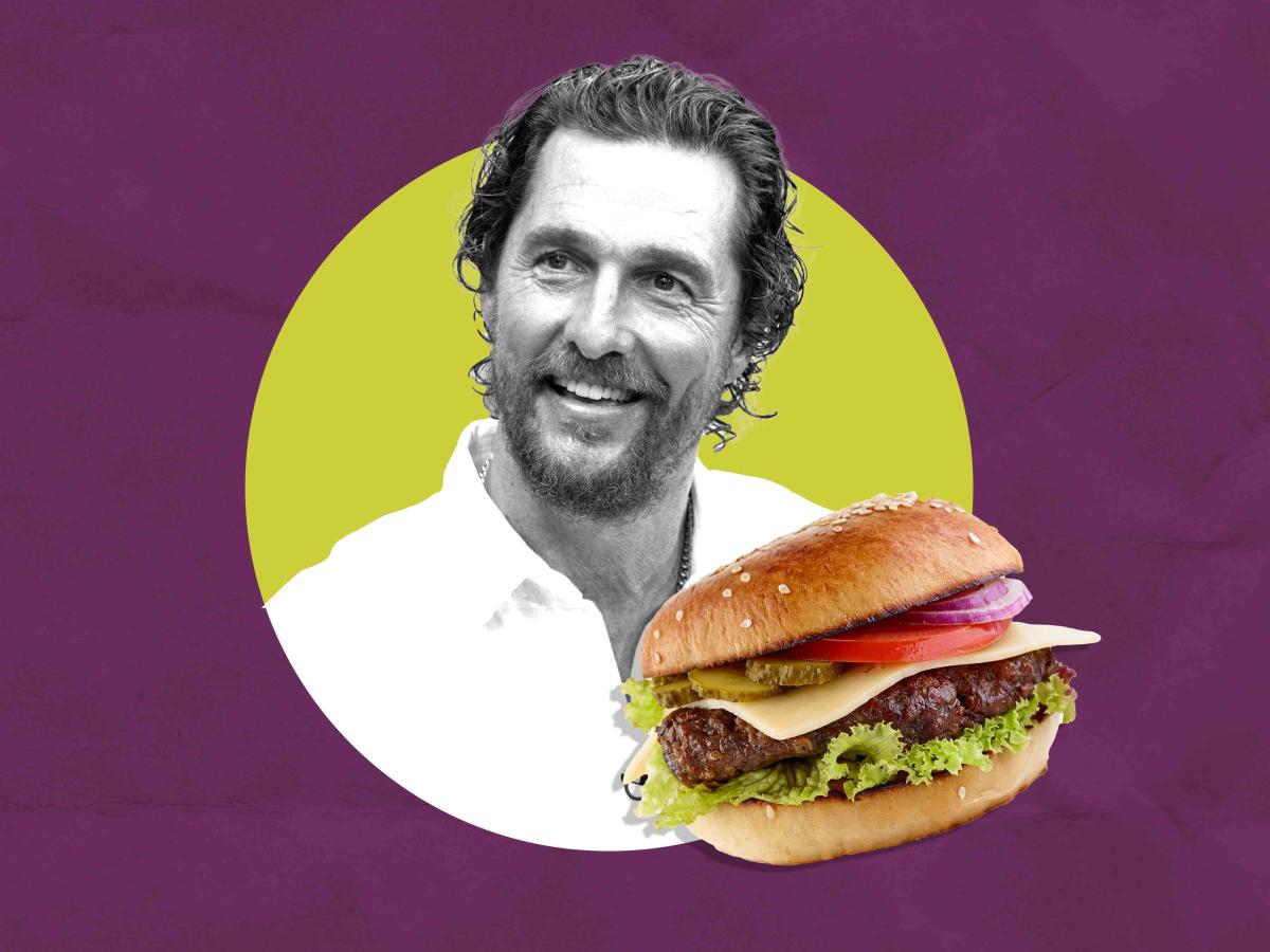 Matthew McConaughey's Go-To Burger Recipe Uses One of Our Favorite Tricks