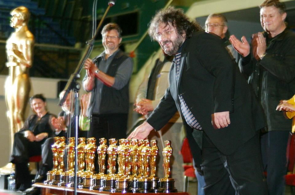 La trilogía de El señor de los anillos ganó 17 premios Oscar, incluyendo Mejor Película para 'El retorno del rey'. (Foto de Dean Treml/AFP via Getty Images)