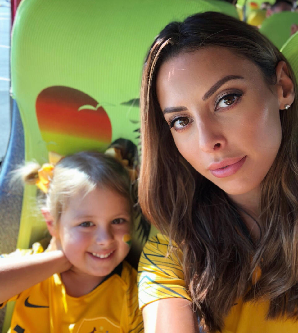 World Cup WAGs and family