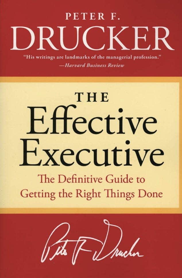 The Effective Executive book cover