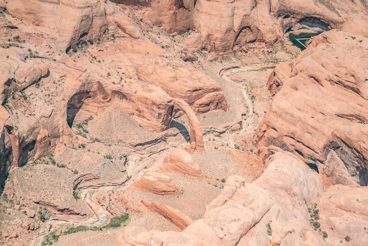 The Rainbow Mountains of Utah, otherwise known as the Bentonite Hills.