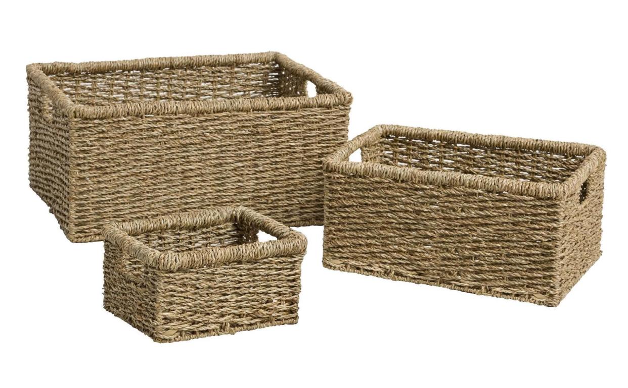 World Market Woven Baskets