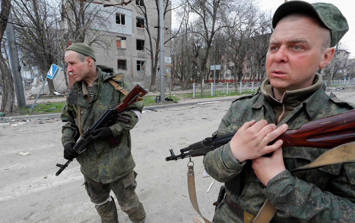 Russian soldiers - Alexander Ermochenko/REUTERS