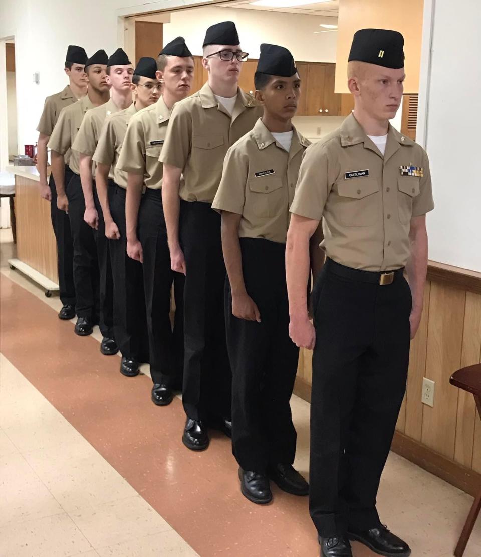 Beta Sigma Phi celebrated their anniversary with a Founder’s Day banquet on April 28 at Trinity United Methodist Church, with food catered by Youngblood’s Café and the Tascosa High School JROTC Naval Corps presenting the colors and escorting the Outstanding Women.