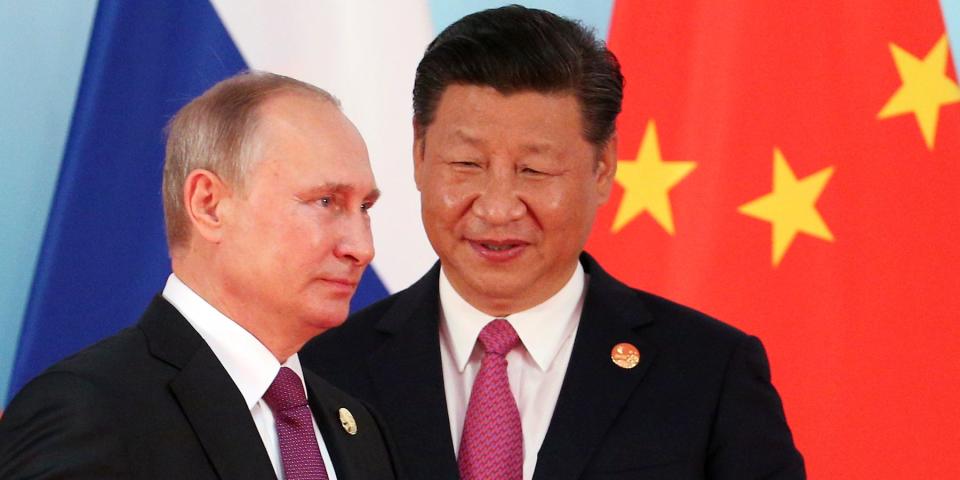 Vladimir Putin Xi Jinping