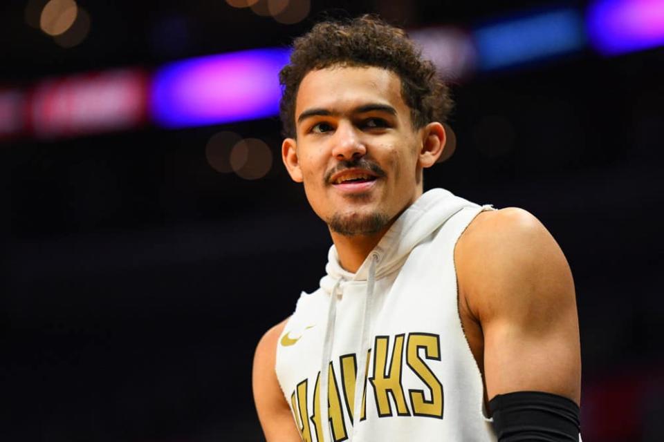 EMac gives his favorite NBA DFS picks for Yahoo, DraftKings + FanDuel daily fantasy basketball playoffs lineups, with Trae Young | 6/25/21