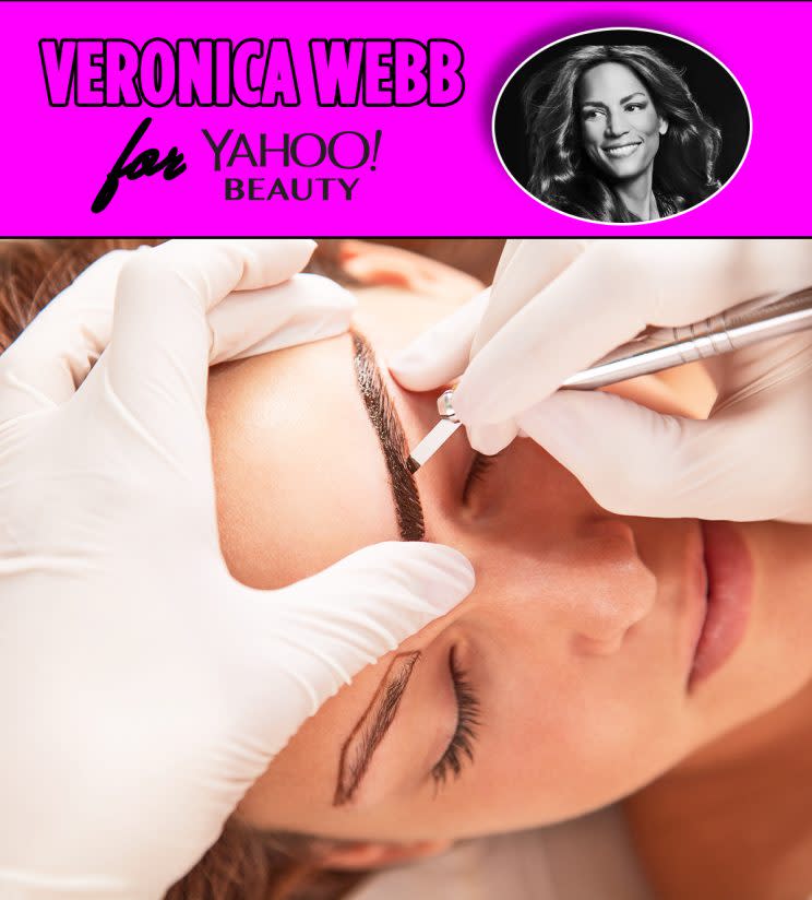 microblading, eyebrows