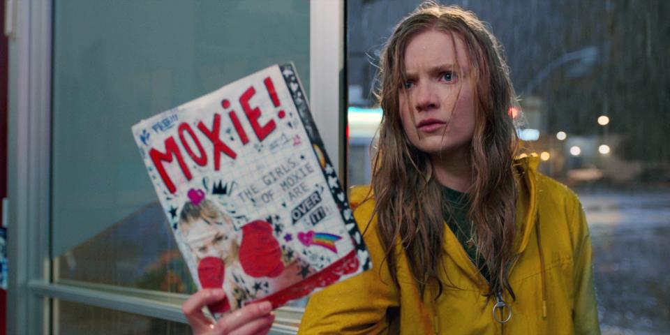 Hadley Robinson in "Moxie"