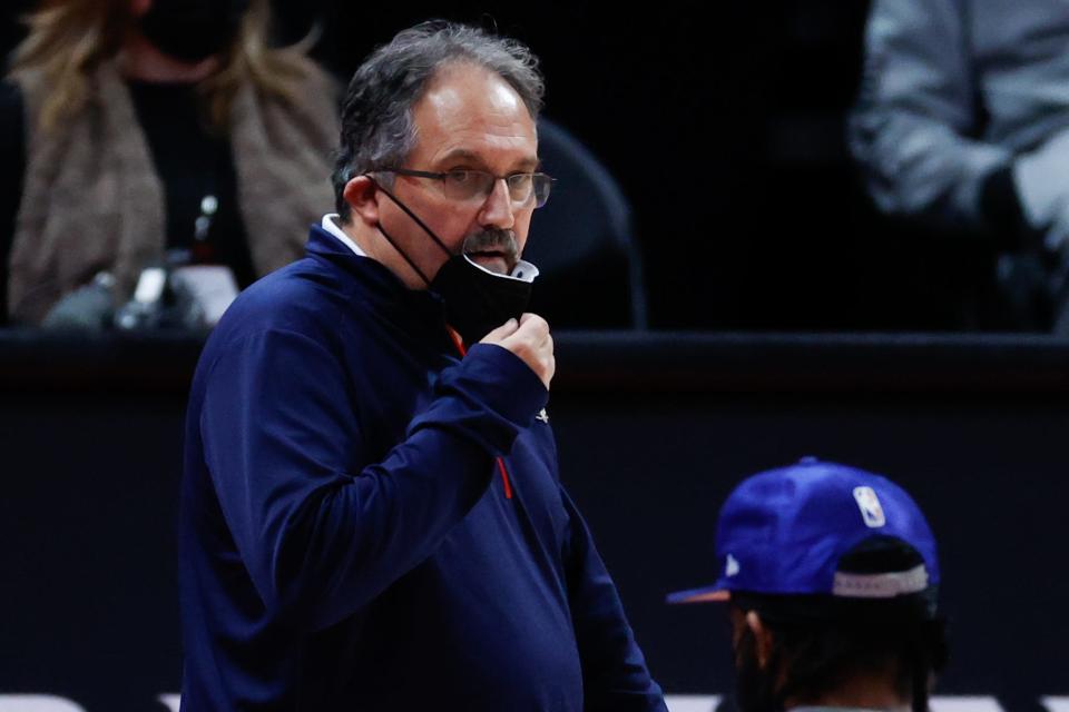 New Orleans Pelicans coach Stan Van Gundy was happy with the murder conviction of Derek Chauvin, but said it is still hard to celebrate.