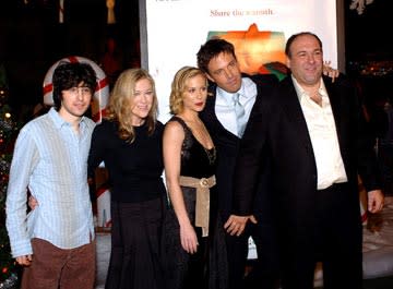 Josh Zuckerman , Catherine O'Hara , Christina Applegate , Ben Affleck and James Gandolfini at the Hollywood premiere of Dreamworks' Surviving Christmas