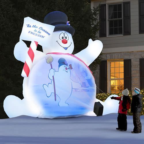 ‘Frosty the Snowman’ Inflatable Projector