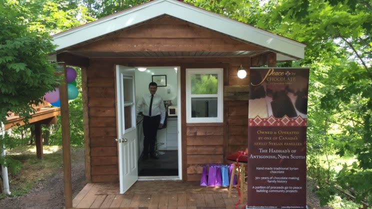 [Syrian chocolatier opens factory in Antigonish / CBC]