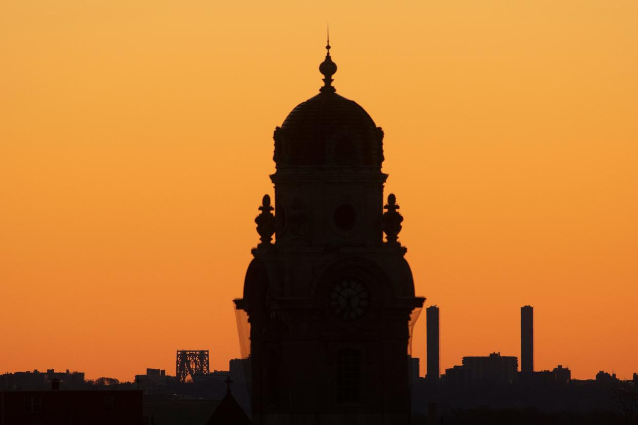 Sunrise Project - Paterson City Hall in Paterson, N.J. on Friday Dec. 3, 2021. 