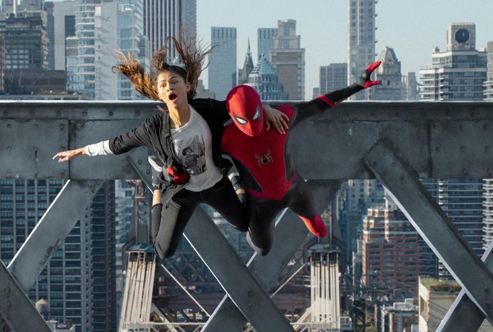 Tom Holland and Zendaya in ‘Spider-Man: No Way Home’ (MARVEL)