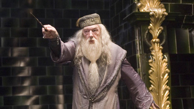 Michael Gambon as Albus Dumbledore in 'Harry Potter and the Order of the Phoenix'. (Credit: Warner Bros)