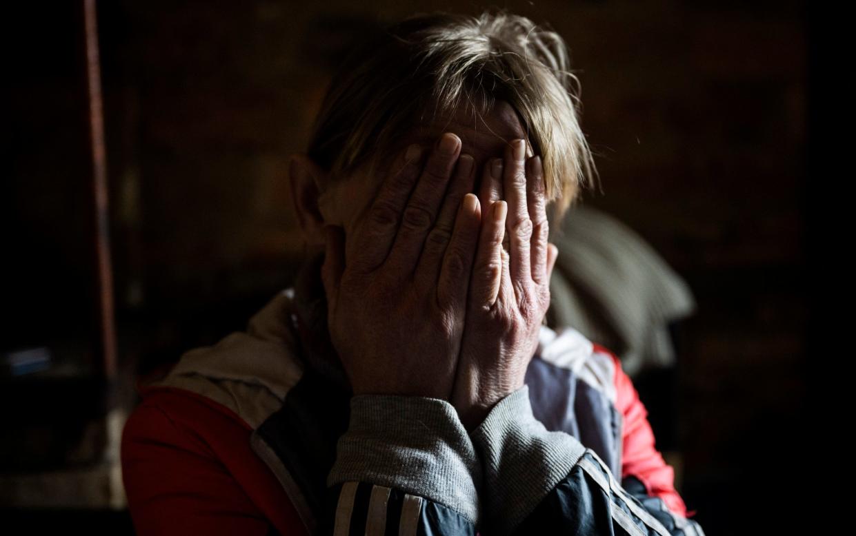 A Ukrainian woman raped by Russian soldiers in Boradyanka - Paul Grover 