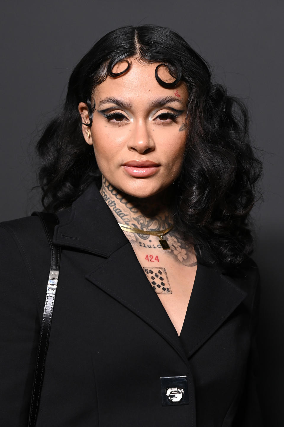 closeup of Kehlani