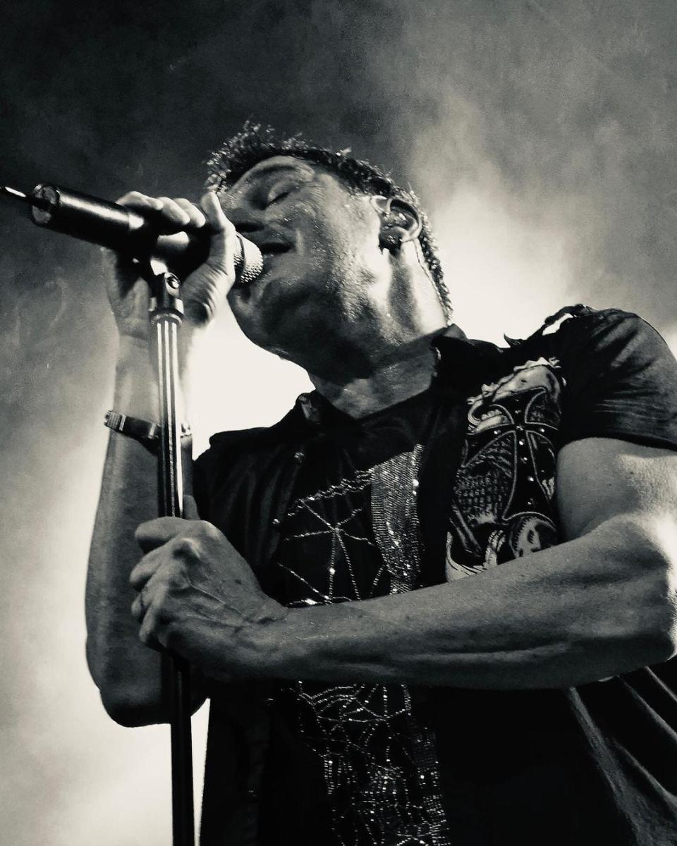 Johnny Gioeli will rock the stage and play games at a one-of-a-kind event at Pinball PA in the Hopewell Shopping Center. Photo by Andrea Kunz.