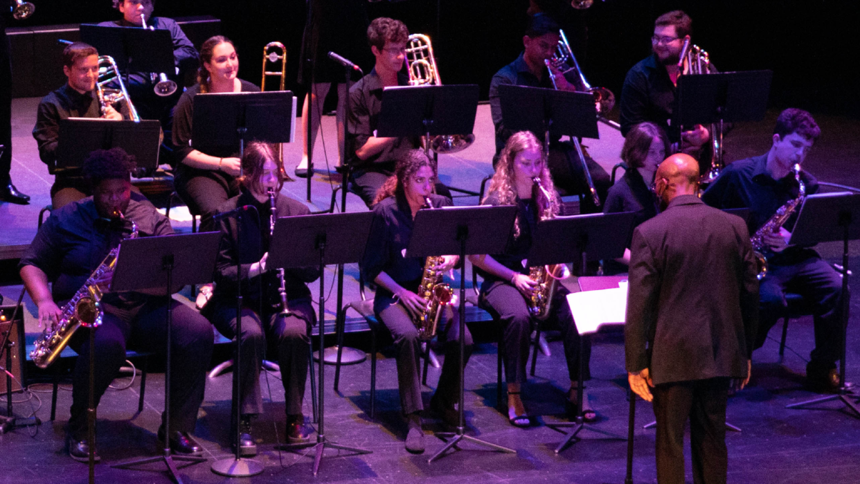 The Santa Fe Jazz Ensemble and Jazz Combo will celebrate the work of jazz trailblazers Duke Ellington and Count Basie in the annual “Jazz Up Spring” concert at 7:30 p.m. March 15 in the Jackson N. Sasser Fine Arts Hall at the Northwest Campus of Santa Fe College.