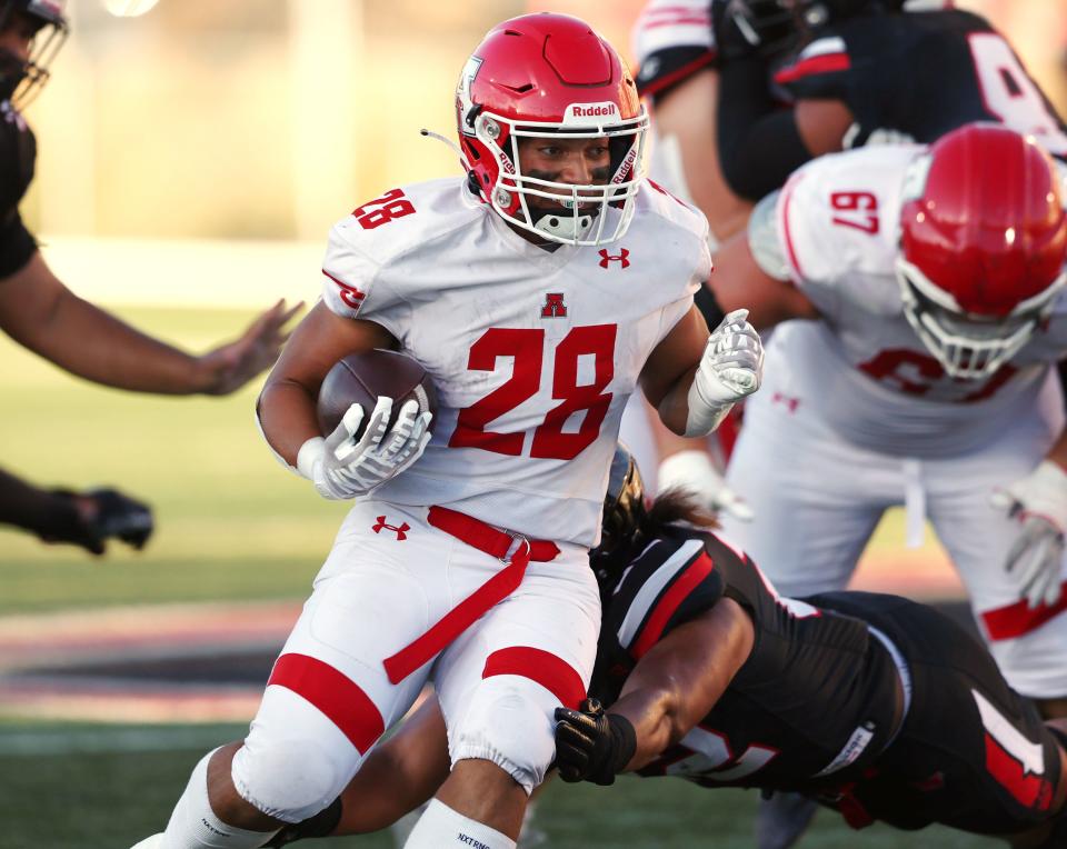 West and American Fork play in Salt Lake City on Friday, Aug. 25, 2023. AF won 45-21. | Scott G Winterton, Deseret News