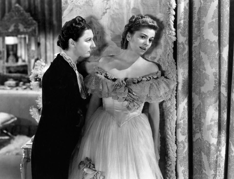 Judith Anderson and Joan Fontaine in Hitchcock's Rebecca (Rex Features)