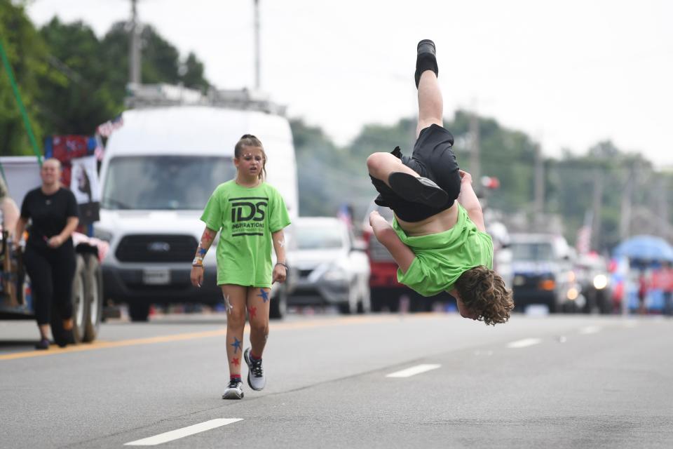 Scenes from the Farragut Independence Day Parade on Kingston Pike, Tuesday, July 4, 2023.