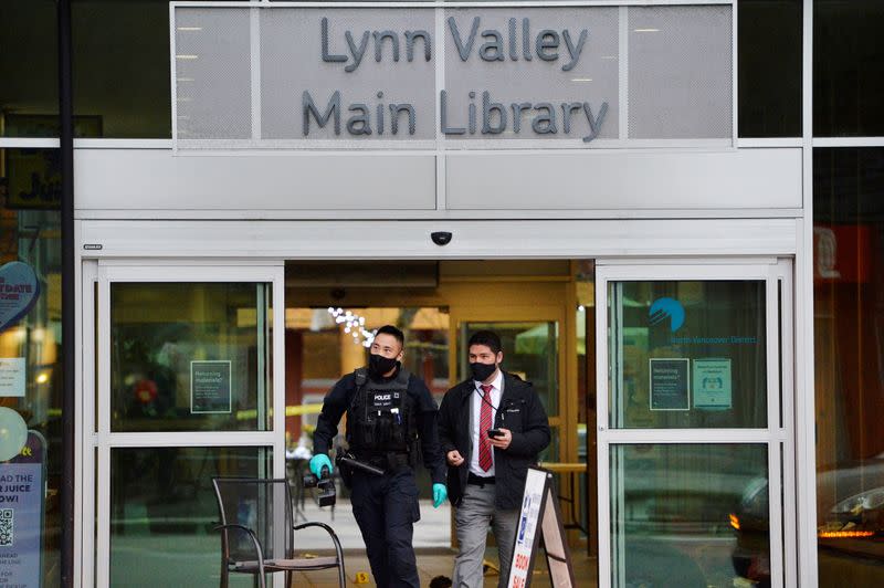 Multiple people stabbed at a library in North Vancouver