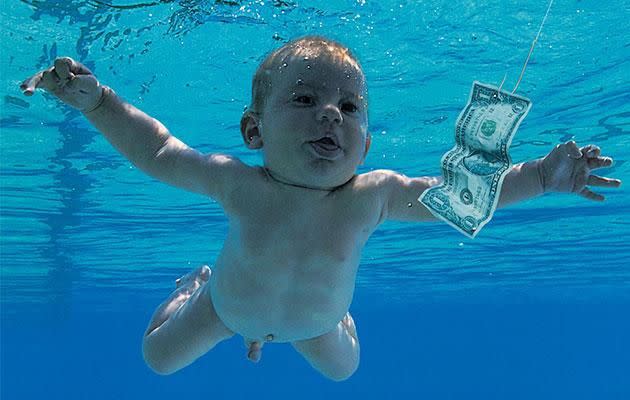 Nirvana's Nevermind 1991 album cover. Photo: Google Images