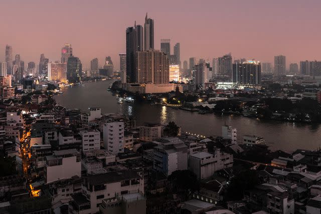 <p>@gastrofilm/Courtesy of THE X PROJECT Co., Ltd</p> The skyline of Bangkok near Potong