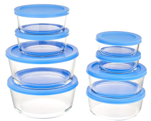 Amazon Basics Glass Food Storage