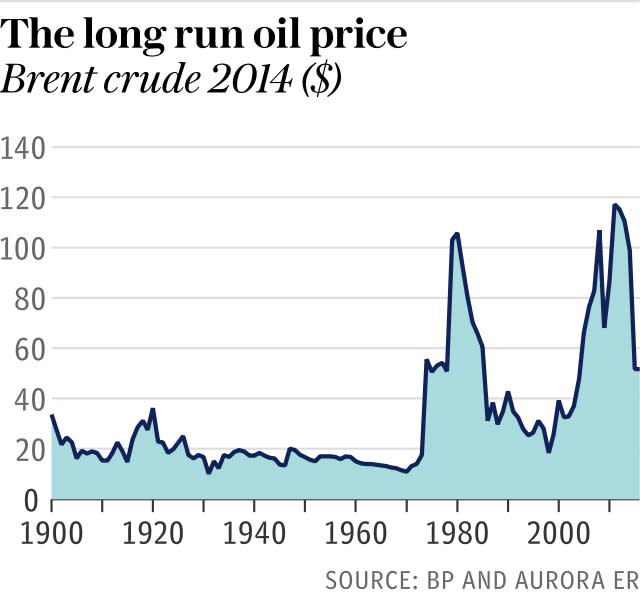 The long run oil price