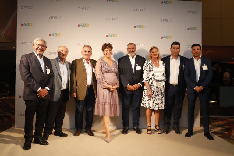 Las autoridades de la CGT en la 18ª edición de la Cena CIPPEC