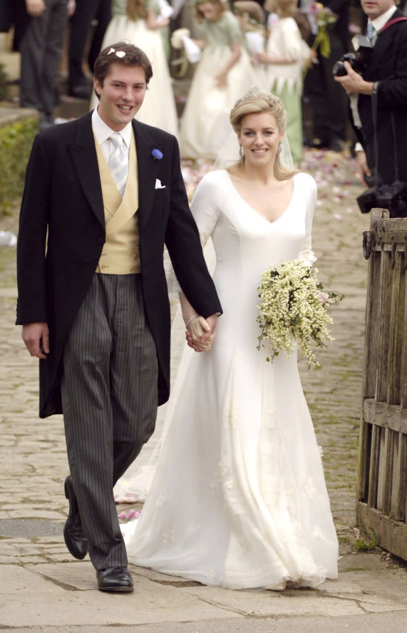 Die Prinzen waren Gäste bei der Hochzeit ihrer Stiefschwester Laura 2006. [Bild: Getty]