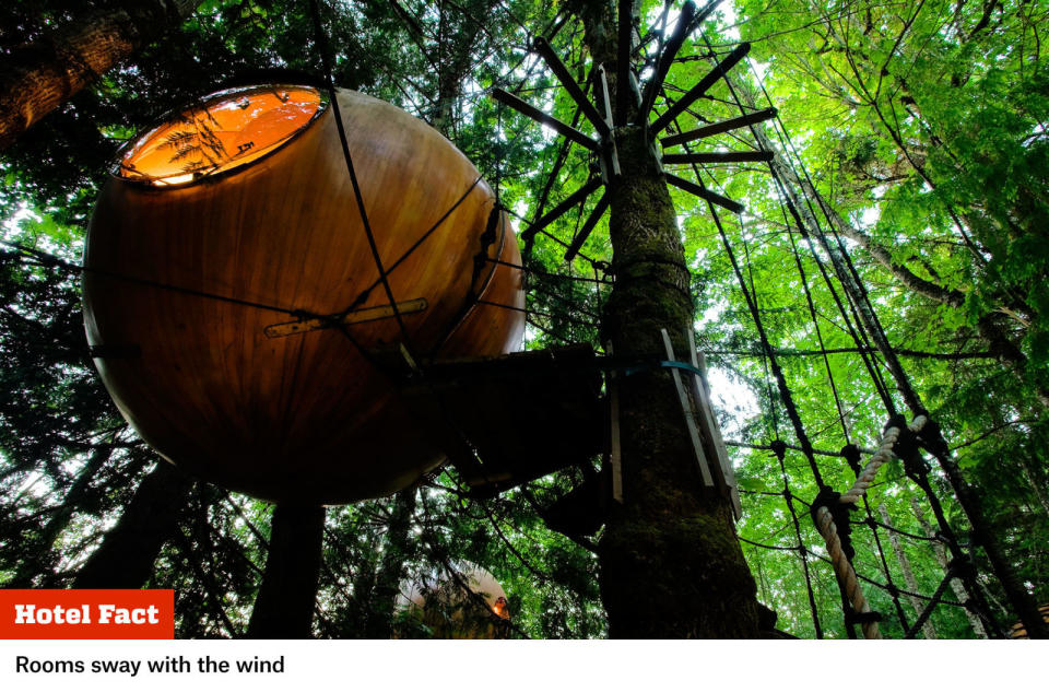 The Free Spirit Spheres - Vancouver Island, Canada