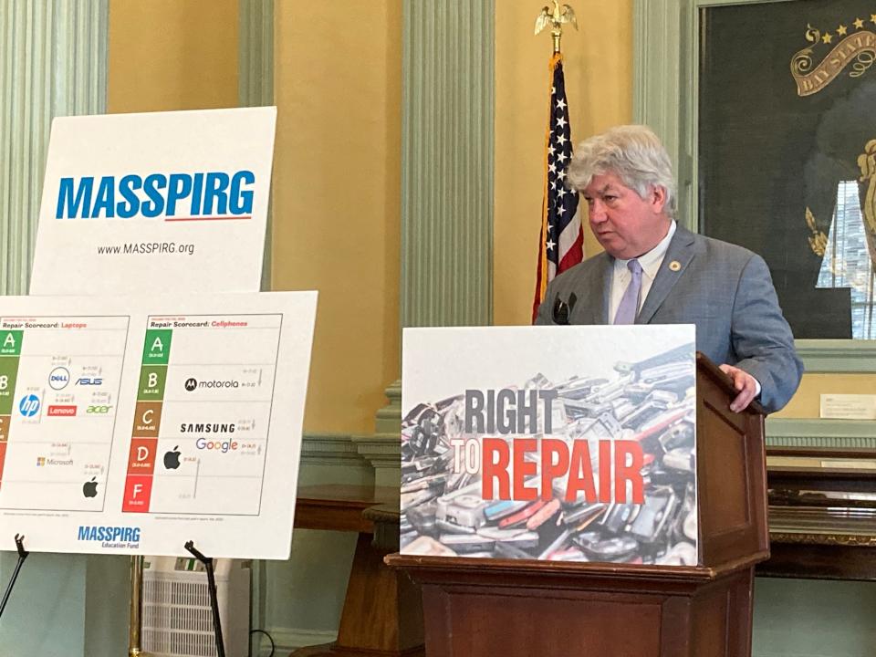 Sen. Michael Brady, D-Brockton, is a key sponsor of the right-to-repair bill