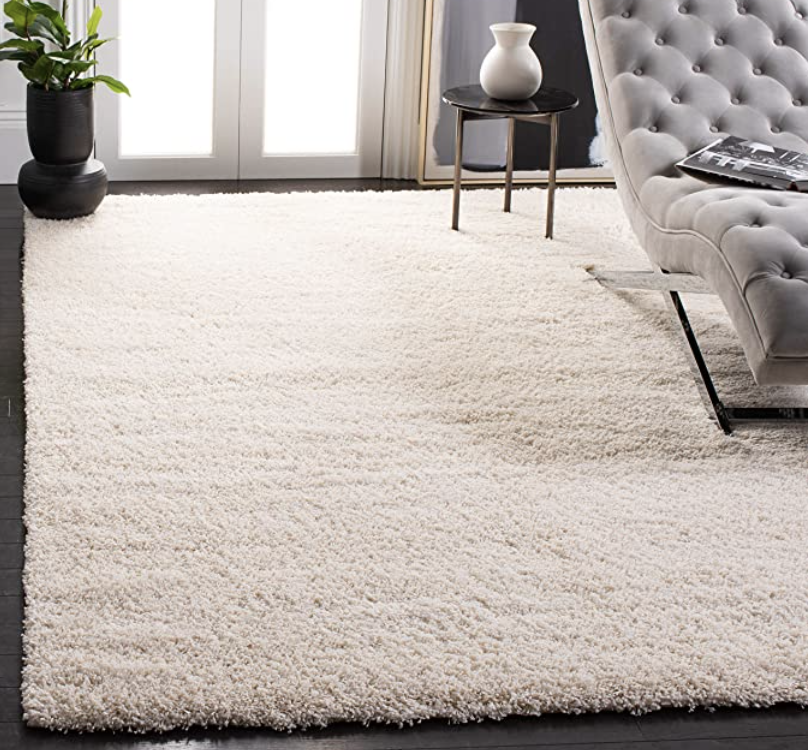 2) Non-Shedding Shag Area Rug