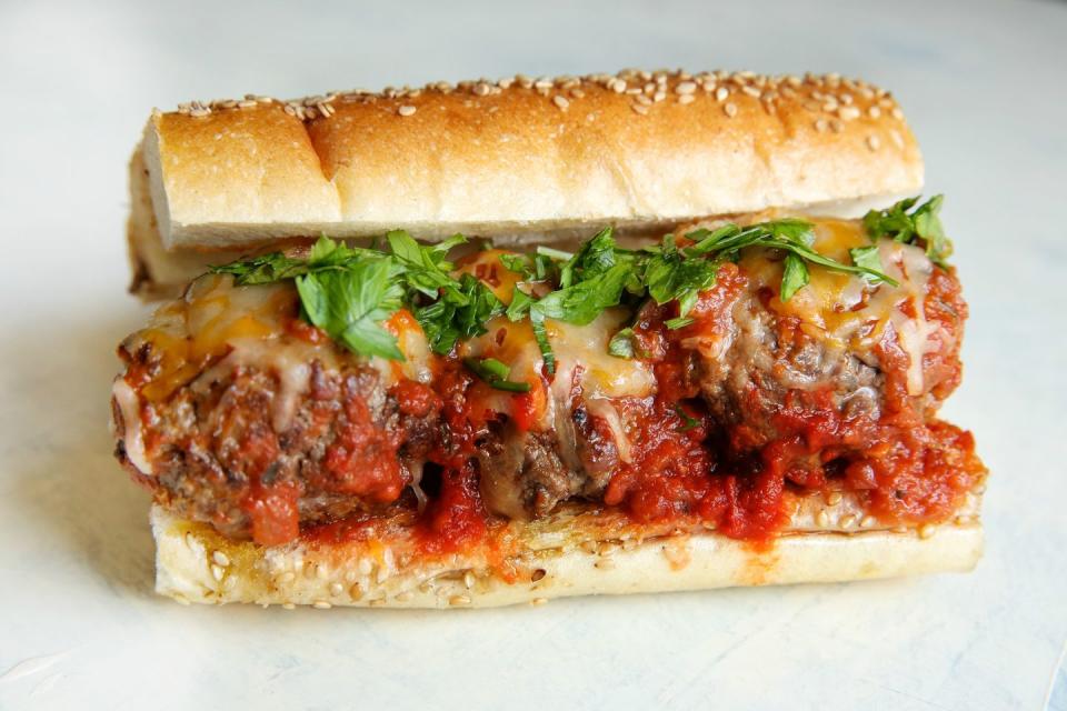 Tex-Mex Meatball Sub