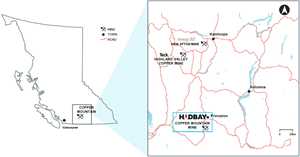 Copper Mountain Mine Location