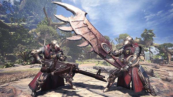 Steam 版 Monster Hunter World 防衛隊a 系列和 防衛隊衍生 武器本日配信