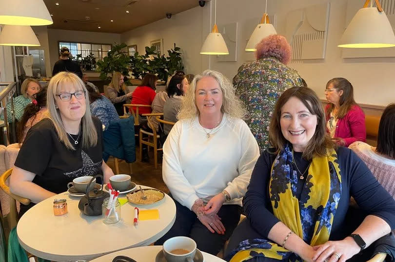 Members of the East Belfast menopause cafe