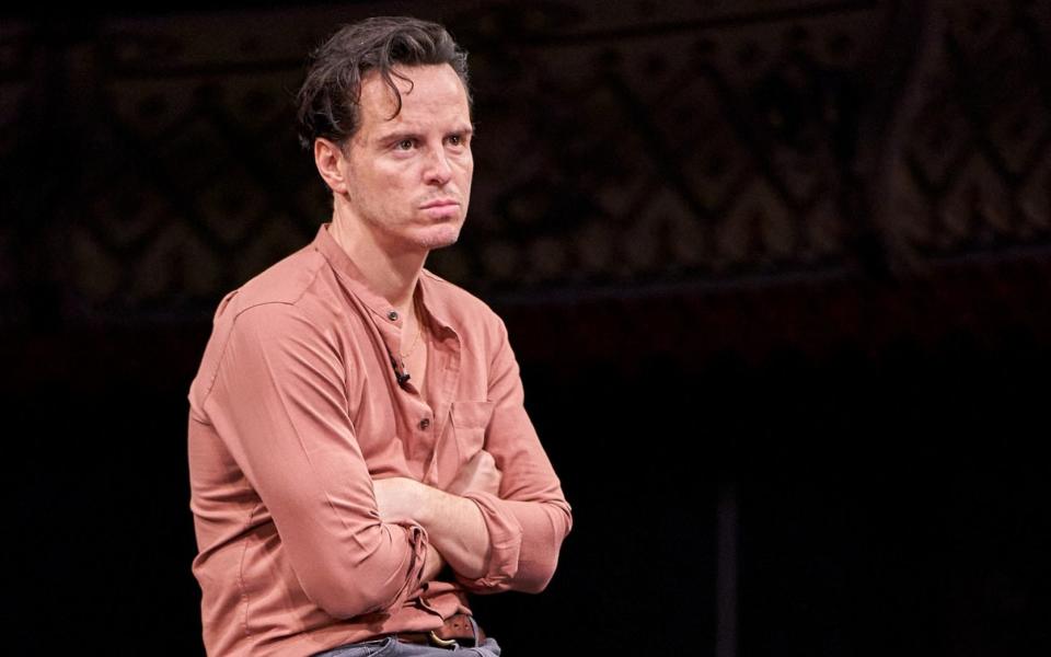 Andrew Scott in rehearsal for Three Kings at the Old Vic - Manuel Harlan