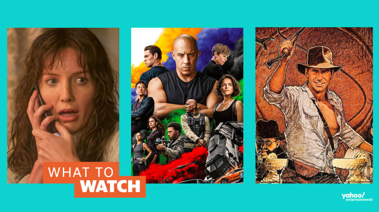 What to watch: Malignant, Fast 9 and Raiders of the Lost Ark are all new to streaming this week. (Warner Bros./Universal/Paramount)