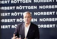 FILE PHOTO: Candidate for the future leadership of Germany's Christian Democratic Union (CDU) Norbert Roettgen