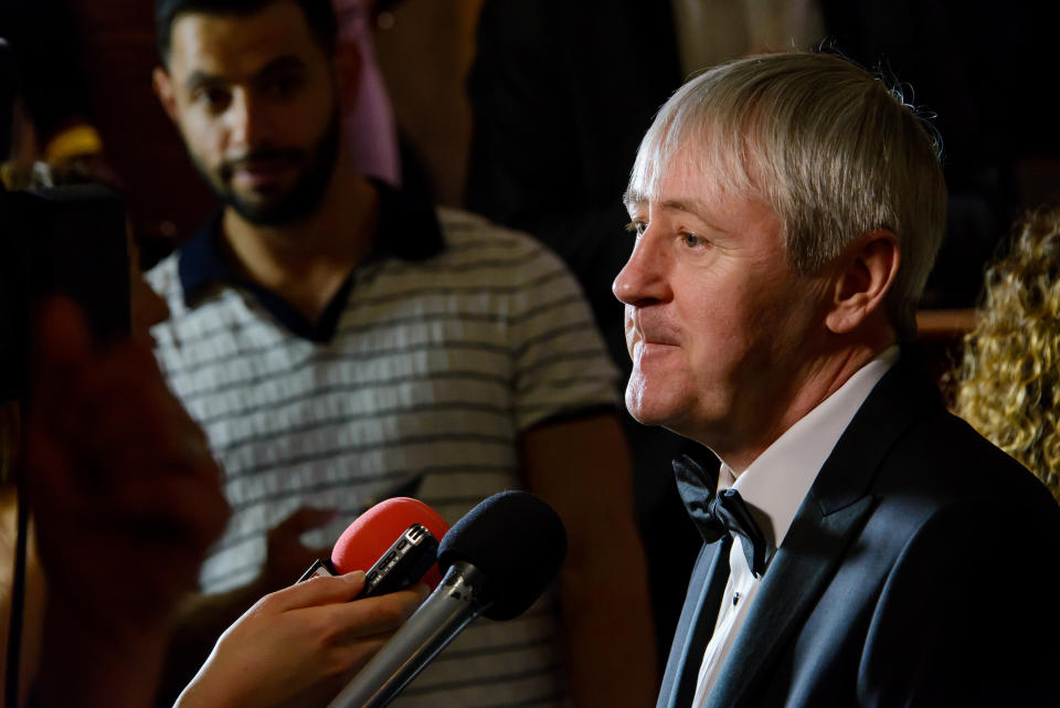 LONDON, ENGLAND - MARCH 29: Nicholas Lyndhurst attends the National Film Awards at Porchester Hall on March 29, 2017 in London, United Kingdom. (Photo by Joe Maher/FilmMagic)