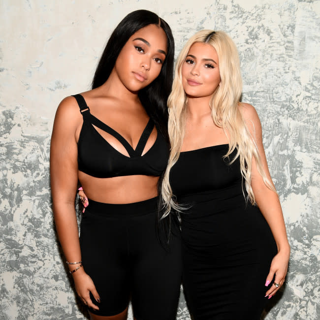 Jordyn Woods y Kylie Jenner credit:Bang Showbiz