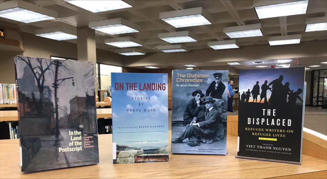 Amarillo Public Library was selected as one of 30 libraries across the nation to participate in the Stories of Exile Reading Group, to help generate discussions about experiences, circumstances, and feelings of area individuals as refugees. The first book discussion will be held Sept. 14, discussing "On the Landing: Stories by Yenta Mash", translated by Ellen Cassedy.