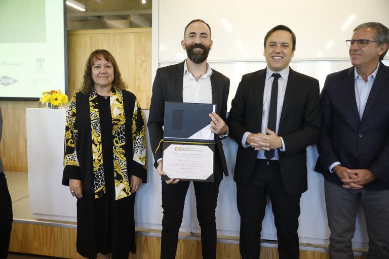 Graciela Guadalupe, Joaquín Lanfranchi, José del Rio y Carlos Roberts