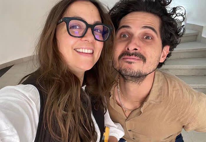  Natalia Lafourcade y su marido