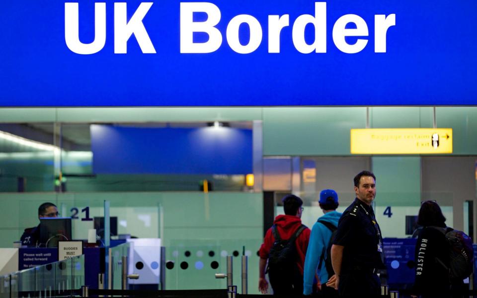 Fewer overseas EU residents are searching for jobs in the UK - EPA